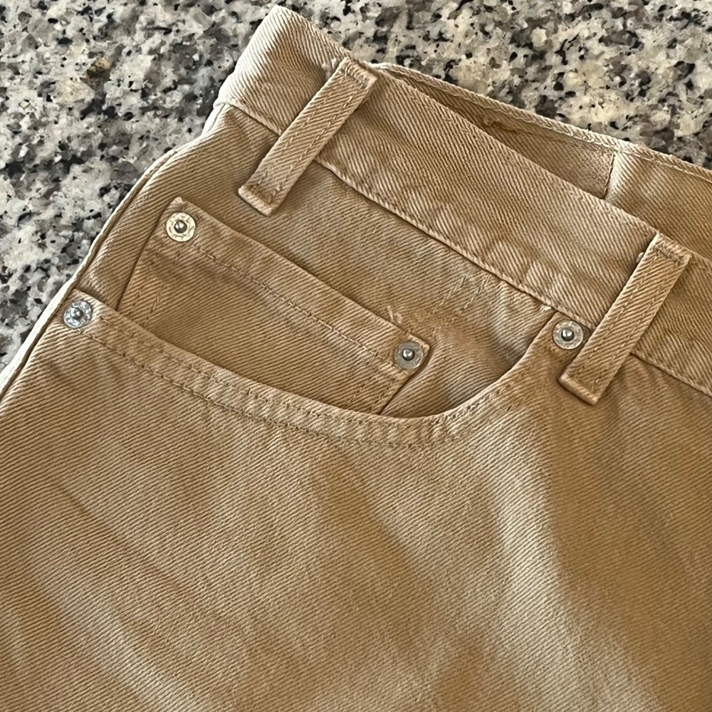 Vintage Levis 550 Relaxed Fit Jeans Mens 36x34 Khaki 100% Cotton Y2K - Picture 8 of 14